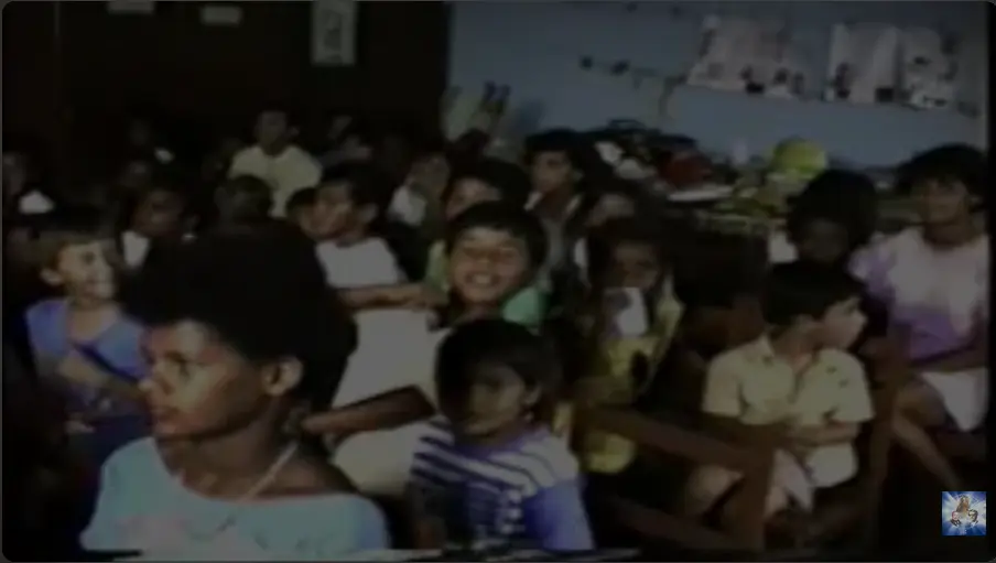 Sala da Moral Cristã em 1991, Evangelização de crianças